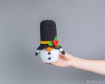 Crochet patterns Christmas Snowman gnome with the bell and candy cane, Christmas amigurumi gnome pattern, Christmas crochet gnomes pattern - Image 10