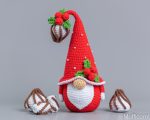 Crochet patterns Christmas gnome with mug and meringues, Christmas amigurumi pattern, Crochet winter gnome pattern, Holiday gnome pattern - Image 6
