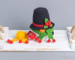 Crochet patterns Christmas Snowman gnome, Christmas amigurumi gnome pattern, Christmas crochet gnomes pattern, Crochet winter gnome pattern - Image 5