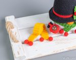 Crochet patterns Christmas Snowman gnome, Christmas amigurumi gnome pattern, Christmas crochet gnomes pattern, Crochet winter gnome pattern - Image 7