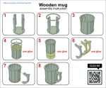 Laser Cut Wooden Mug SVG: CNC Files for Engraving (Digital Download) - Image 10