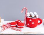 Crochet patterns Christmas mug and murshmallows,  Christmas crochet food pattern, Crochet play food pattern, Crochet Christmas decor pattern - Image 7