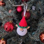Crochet patterns Christmas ornaments, Crochet elf gnome pattern, Crochet Christmas keychain sants pattern, Santa gnome amigurumi pattern - Image 10
