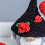 Crochet patterns bundle gnomes with crochet hearts, Crochet gnome amigurumi pattern, Crochet Valentine gnome pattern,  Crochet Valentines - Image 7
