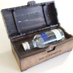 Laser Cut Mini Bottle Box: 5cl Vodka Whiskey Display (SVG, PDF, CDR)