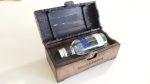 Laser Cut Mini Bottle Box: 5cl Vodka Whiskey Display (SVG, PDF, CDR)