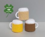 Crochet patterns Beer Leprechaun gnome, St Patricks day crochet gnomes amigurumi patterns, Fathers day crochet gift pattern - Image 8