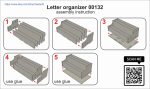 Laser Cut Letter Organizer, CNC File, 3-6mm Plywood (Digital Product) - Image 8