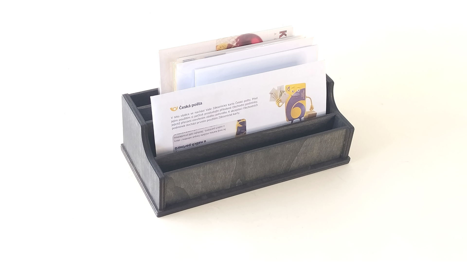 il_fullxfull.4662059181_h881.jpg Laser Cut Letter Organizer, CNC File, 3-6mm Plywood (Digital Product) - Image 1