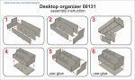 Laser Cut Desktop Organizer Plans, SVG, PDF, CDR Files (Digital Download) - Image 9