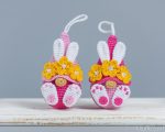 Easter crochet patterns bundle Easter Bunny keychains with Crochet bunny gnomes, Crochet gnome bunny amigurumi pattern, Crochet Easter decor - Image 7