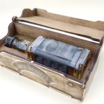 50ml Whiskey Bottle Box: Laser Cut Files (SVG, PDF, CDR)