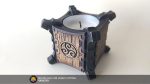 Laser Cut Candlestick SVG, PDF, CDR Files for 3mm-5mm Wood
