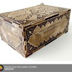 Celtic Tarot Card Box: Laser Cut Files (SVG, DXF, CDR)