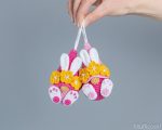 Easter crochet patterns bundle Easter Bunny keychains with Crochet bunny gnomes, Crochet gnome bunny amigurumi pattern, Crochet Easter decor - Image 9