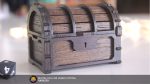 Mini Treasure Chest Laser Cut Files: SVG, PDF, CDR (Digital Product)