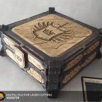 Laser Cut Dice Box SVG: CNC Files for Board Games (Digital Product)