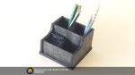 Laser Cut Desktop Organizer Files, CNC Router Ready (svg, pdf, cdr)