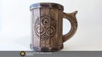 Laser Cut Wooden Mug SVG: CNC Files for Engraving (Digital Download)