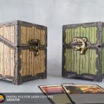 Laser Cut Card Storage Box, CNC Files SVG PDF (Digital Product)