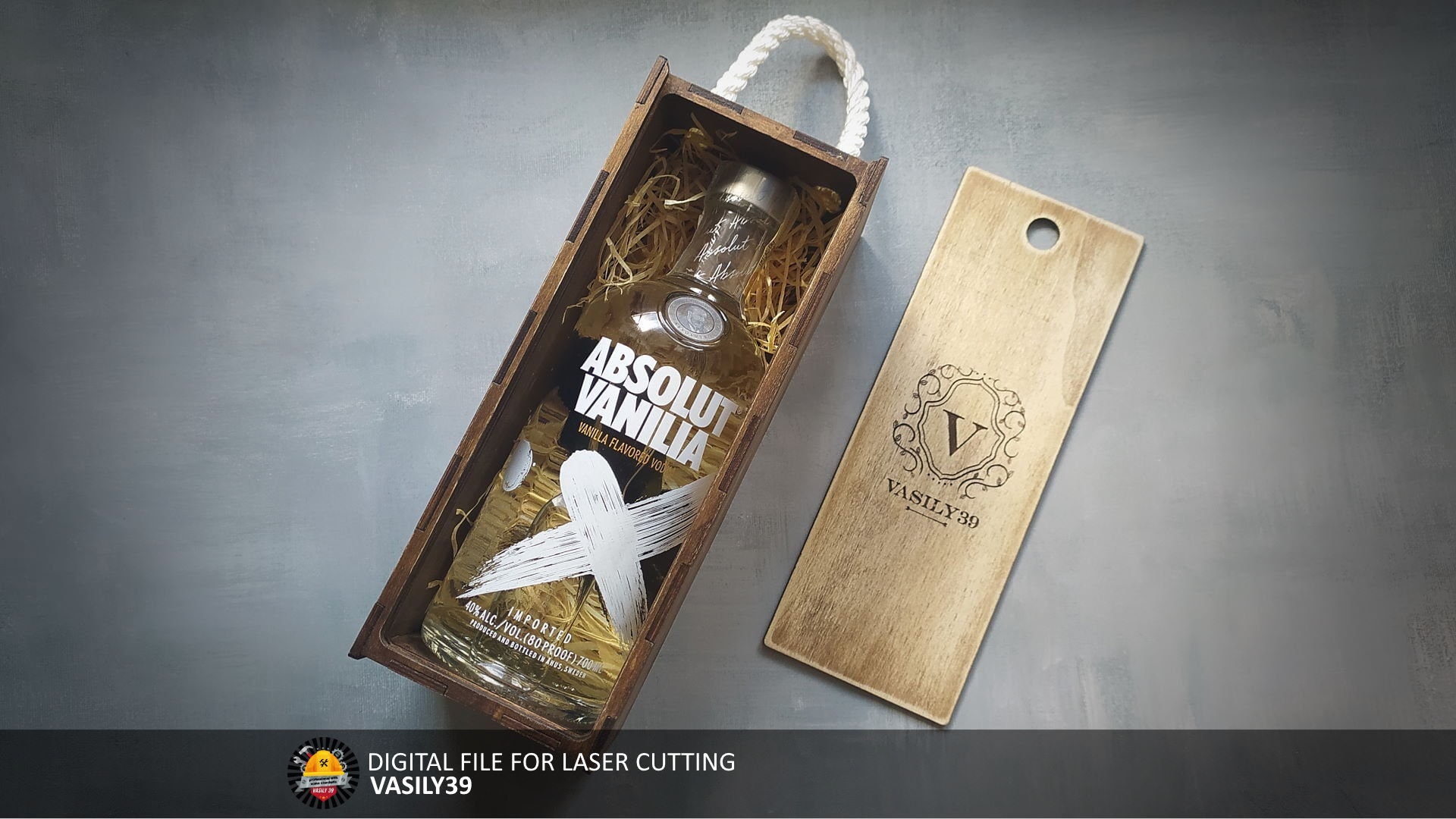 il_fullxfull.4787492621_tk5v.jpg Absolut Vodka Gift Box: Laser Cut Files (SVG, PDF, CDR) - Image 1