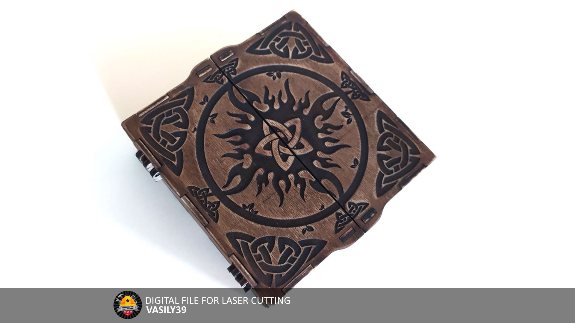 il_fullxfull.4787527949_rjmh.jpg Magical Ornament Box Laser Cut Files: SVG, DXF, CDR (Digital Product) - Image 1