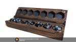 Dragon Scale Dice Box: Laser Cut Files (SVG, PDF, CDR)