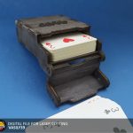 Poker Card Box Laser Cut Files: SVG, DXF, CDR (Digital Product)