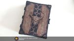 Laser Cut Book Box SVG: Engraved Skull Design, CNC Files (Digital Product)