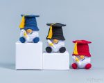 Crochet patterns Graduation gnomes, Crochet keychain pattern, Graduation gifts crochet gnome keychain pattern, Crochet gift for teacher - Image 9