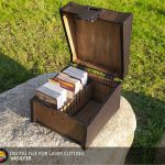 Laser Cut Card Storage Box for Board Games SVG PDF CDR (Digital Product)