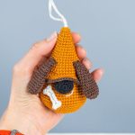 Crochet patterns dog gnomes, Crochet animals pattern, Crochet keychains pattern, Crochet gnome keychain pattern, Crochet dog mom gift - Image 5