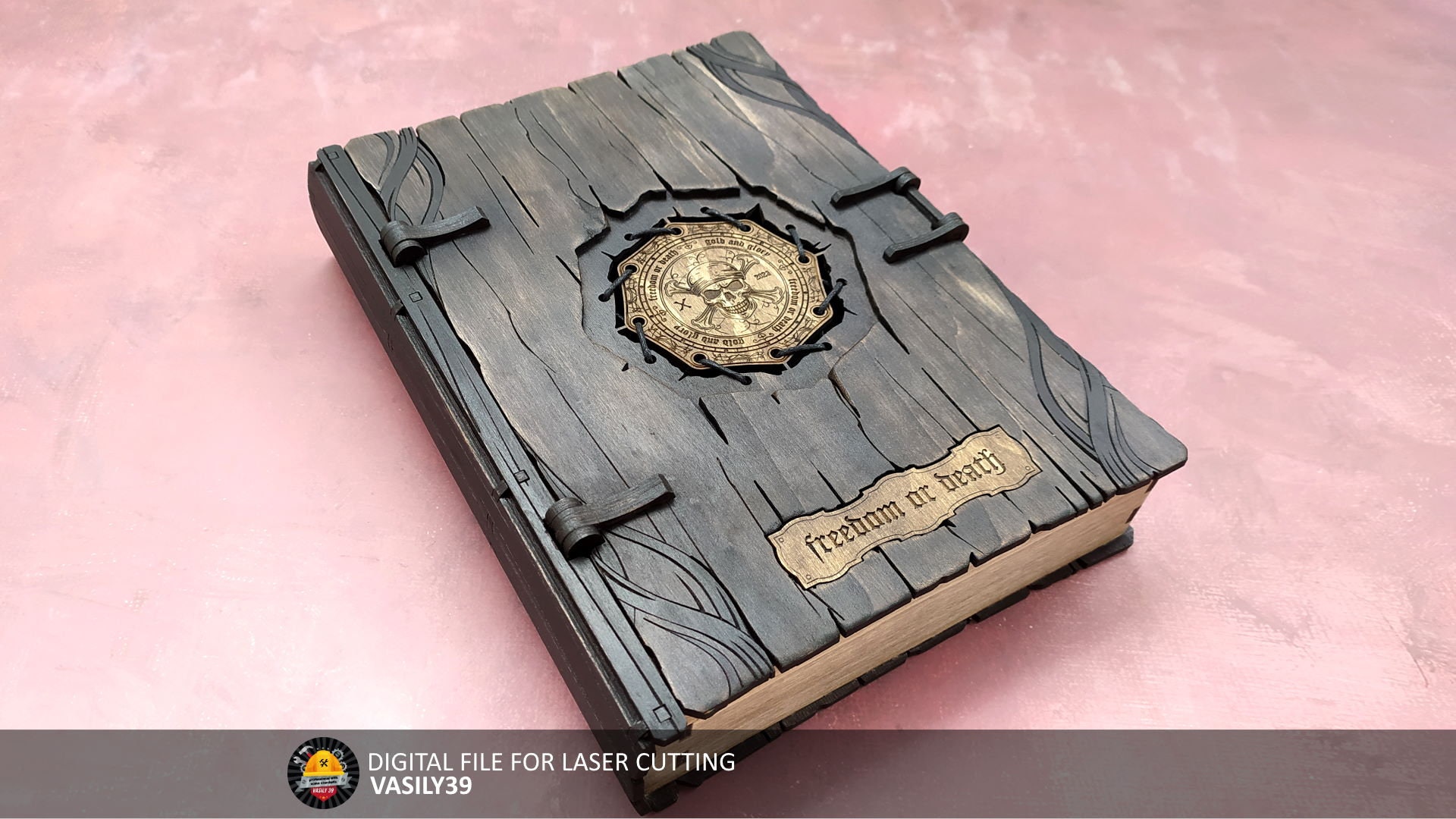 il_fullxfull.4905614810_h0pa.jpg Pirate Book Box: Laser Cut Files, CNC Router Ready (Digital Product) - Image 1