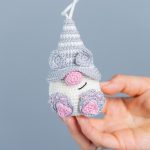 Crochet animals pattern, Cat crochet pattern, Crochet keychain pattern, Crochet patterns cat gnome, Amigurumi cat crochet keychain decor - Image 6