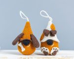Crochet patterns dog gnomes, Crochet animals pattern, Crochet keychains pattern, Crochet gnome keychain pattern, Crochet dog mom gift - Image 7