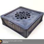Celtic Slider Box: Laser Cut Jewelry Box SVG, PDF, CDR