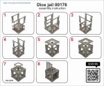 Dice Jail Laser Cut File: SVG, PDF, CDR (3mm-5mm Plywood) - Image 10