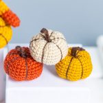 Crochet pattern Halloween gnome with pumpkin and latte, Halloween crochet Gnome and pumpkin crochet pattern, Crochet Halloween decor - Image 5