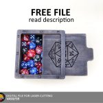 Slider Box Laser Cut Files: SVG, PDF, CDR (Digital Product)