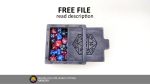 Slider Box Laser Cut Files: SVG, PDF, CDR (Digital Product)
