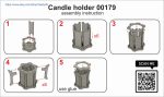 Laser Cut Candle Holder with Celtic Knot Design (SVG, PDF, CDR) - Image 10