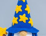 Crochet patterns Gnome Wizard, Crochet star gnome pattern, Gnome wizard amigurumi pattern, Crochet gnome pattern for home decor - Image 5