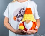 Crochet patterns bundle Four Plushie gnomes, Crochet pillow pattern, Big Crochet Plush gnome pattern, Crochet flower gnome amigurumi pattern - Image 10