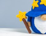 Crochet patterns Gnome Wizard, Crochet star gnome pattern, Gnome wizard amigurumi pattern, Crochet gnome pattern for home decor - Image 9