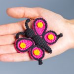 Crochet patterns Gnome with Butterfly, Crochet butterfly pattern, Gnome amigurumi pattern, Crochet gnome pattern with crochet flowers - Image 9
