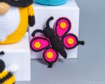 Crochet patterns Bundle: Crochet Gnomes with Bee, Ladybug, Butterfly, Dragonfly, Amigurumi pattern, Crochet gnome pattern and crochet flower - Image 9
