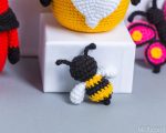 Crochet patterns Bundle: Crochet Gnomes with Bee, Ladybug, Butterfly, Dragonfly, Amigurumi pattern, Crochet gnome pattern and crochet flower - Image 10