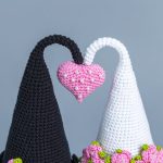 Crochet patterns gnomes groom and bride, Crochet wedding decor pattern, Wedding Crochet gift pattern, Crochet wedding ornaments - Image 6