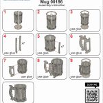 Wooden Mug Laser Cut Files for CNC (svg, pdf, cdr, ai) - Image 10
