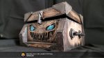 Mimic Chest Laser Cut Files: SVG, PDF, CDR (Digital Product)